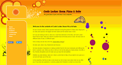 Desktop Screenshot of coolslockerroompizza.com